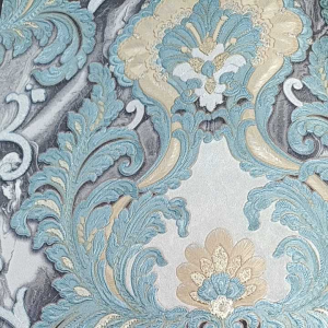 Wallpaper Dinding Klasik Batik Damas