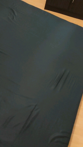 FOAM COVER WITH LONG ZIPPER. PREMIUM CANADIAN COTTON COVER
