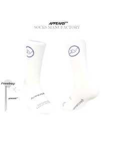 APPEARS SOCKS - KAOS KAKI MOTIF OPEN EYE PURPLE