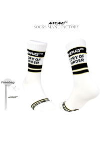 APPEARS SOCKS - MURDER: Kaos kaki motif