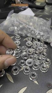 EXHAUST NUT STAINLESS FOR YAMAHA 8mm