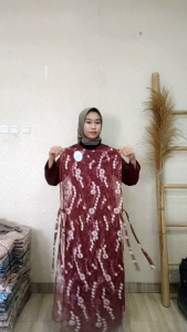 LONG VEST WANITA | Outer vest tali pita pesta | vest panjang tille brokat | outer rompi Korean style