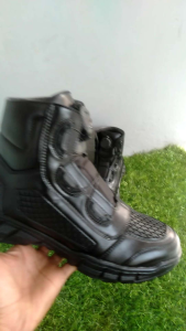 sepatu pdh polantas tali putar jala tawon