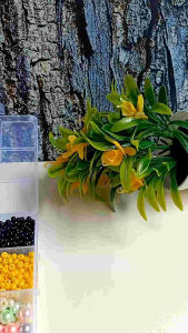 Terlaris Manik-manik Pasir Mote 1 Set Kotak Ukuran 6.O / 4mm Termurah