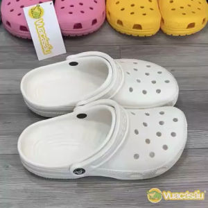 Dép Cross Sục Nam Nữ Đế Thấp 3Cm Sục Classic Nam Nữ Đúc Nguyên Khối Siêu Nhẹ Siêu Bền