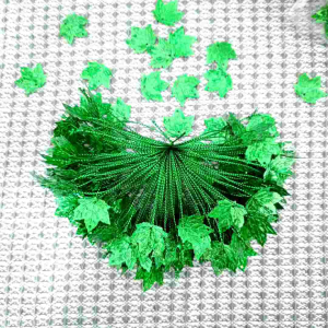 เลื่อมใบไม้ ใบไม้ตกแต่งงานเหรียญโปรยทาน ใบเมเปิ้ล