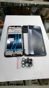 KESING CESSING FULL SET BACKDOOR+BEZZEL+FRAME TATAKAN LCD OPPO RENO 4F