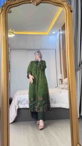 NEW SET LONG TUNIK ETNIC PREMIUM VIRAL SETELAN TUNIK TERLARIS WANITA ONESET LONG TUNIK WANITA
