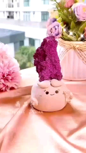 【现货】红宝石原石小豆丁摆件🪄贵气能量收藏款｜生命能量 ✦ 运势提升 ✦ 气场增强｜ Ruby Raw Stone Decor
