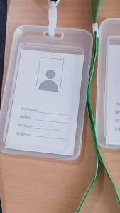 ID Card Bisa Scan Untuk Kartu & Tali Nylon