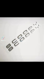 Bộ tem nổi xe Scoopy màu crôm bạc hàng nhập Thái Lan chất lượng cao dành trang trí riêng cho dòng xe này tem nổi màu sắc cực đẹp và bền giá bán cực tốt bán lẻ như bán sỉ