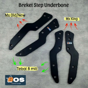 Breket Underbone MX New 135 Old King 150 Tebal 8 mm Footstep Jupiter MX Old New 135 Dan MX King 150