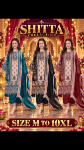 [PRE-ORDER] 2026 SEPT WOMEN PAKISTANI PUNJABI SUIT 3PCS PRINTED KURTI PANTS DUPATTA INDIAN SALWAR KAMEEZ MUSLIMAH BOLLYWOOD PARTY WEAR PLUS SIZE M-10XL  | PLUS SIZE BOLLYWOOD PUNJABI SUIT