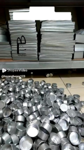 1 Set Cetakan Kue Bulat /Cetakan Tart Mini /Bonus Peekan