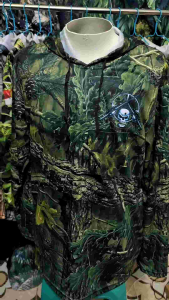 Kaos Hoodie Camo Motif Jati D2 Baju Hunting Berburu