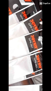 Refill Gel Pen Isi Ulang Pulpen Joyko GPR-267 Retractable 0.5mm Tinta Hitam Biru 1 Pack Isi 24 Pcs