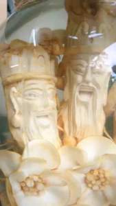 Bình Sâm 55 Lít Có Vòi Hàn Quốc Điêu Khắc Phúc Lộc Thọ Kết Hoa Sâm Tươi - Quà Tặng Tân Gia Khai Trương Ý Nghĩa