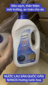Nước Lau Sàn Nanos 1L chuyên dụng cho robot lau nhà