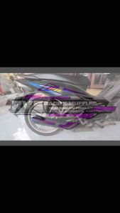 PROMO KNALPOT TSUKIGI STANDAR RACING MOTOR Bebek Netral Supra x 110/125 Supra fit/fit new Karisma Astrea Grand C70 Shogun 110-125 Blade 110/125 Revo absolute Revo fit Blade Smash Shogun Legenda Univers netral bebek
