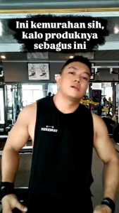 SINGLET LOWCUT VANQUISH TERBARU KEREN BAGUS ELASTIS KARET ADEM ATASAN OLAHRAGA LAKI TANKTOP LEKBONG