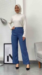 Celana kulot wanita - olivia long pants / celana panjang wanita