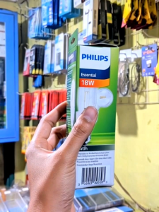 PHILIPS Essential Lampu Stick 18W Cahaya Putih (Setara 100W) – Lampu TL Hemat Energi Terang Merata Tahan Lama Hingga 8 Tahun Ideal untuk Dapur Kantor Gudang dan Penerangan Umum.