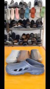 Sepatu Sandal Selop Karet Pria Dewasa / Remaja - TAMARALINE 177 / Bahan Premium Lentur Empuk Ringan Kuat Anti Slip Anti Air / Model Spatu Sendal Slide Slip on Sporty Santai Rumah Kerja Outdoor Kamar Mandi Murah