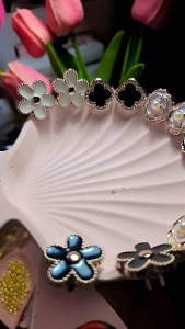 ANTING HIJAB KLIP KOREA FASHION TERBARU 2023/ANTING HIJAB KLIP BUNGA MODEL TERBARU