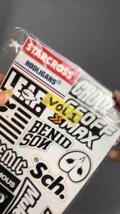 STIKER LOGO BRAND LOKAL ISI 15pcs - ANTI AIR [ VOL 1 ] - AESTHETIC HELM LAPTOP CASE HP