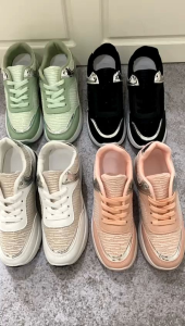 SEPATU OLAHRAGA WANITA IMPORT TERBARU MURAH/SEPATU FASHION VEVINA SNEAKER G23