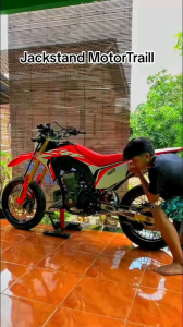 STANDAR JACKSTAND PADDOCK TRAIL UNIVERSAL KLX DTRACER CRF YZ KTM SUPERMOTO MOTOCROOS