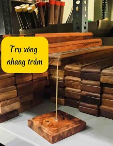 TRỤ ĐỨNG GỖ HƯƠNG XÔNG NHANG TRẦM KHÔNG TĂM- CAO CẤP SANG TRỌNG VÀ RẤT TIỆN DỤNG- TANUSTORE