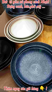 Bát tô gốm sứ phong cách Nhật mã LP4S TD