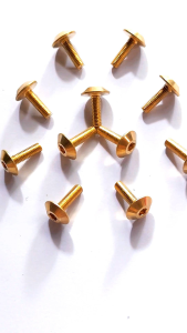 100 PCS Baut Kunci L Xride 5x14 KUNING Baut Body Yamaha Xride - MotorcycleBaut cover X-ride