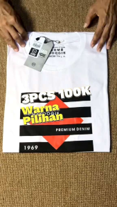 Kaos distro pria 100 3pcs | kaos pria distro bandung | kaos pria terbaru | Kaos T-Shirt distro pria bandung murah bahan tebal | Kaos pria dewasa 3 pcs 100 | T Shirt Pria Casual Preimum | kaos pria keren