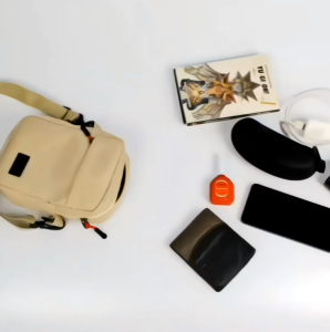SOYORI Tas selempang Slingbag simpel pria wanita MINE SBC016