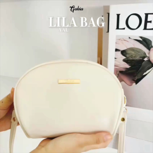 Gabia Tas Selempang Wanita Lila Bag Bahan Kulit Glossy