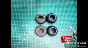 KARET SUPPORT AGYA/AYLA/SIRION/CERIA-SET KANAN KIRI