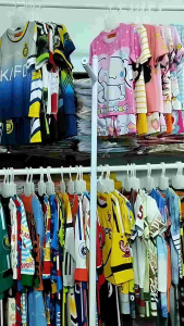 8-40kg H7 Đồ bộ dài tay bé trai thun cotton in hoạt hình hot trend bộ thu đông bé trai VNXK