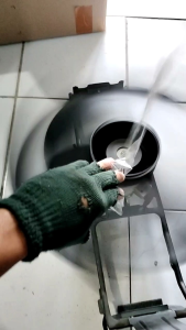 KIPAS ANGIN BLOWER AC 2½ PK/4 DAUN/ HEMAT LISTIK 30WATT/TINGGAL COLOK/FREE COLOKAN ON OFF