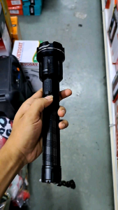 100% Original torchlight 1000 Lumens IPX7 & Zoomable Double batterySuper Bright Rechargeable Flashlight with 5 Lighting Modes Flashlights for Home Hunting Camping Emergencies-Best Gift for Man.