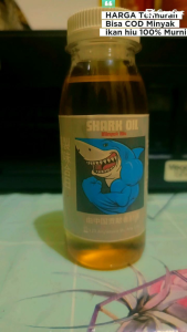 MINYAK IKAN HIU 100% MURNI KEMASAN 100ML