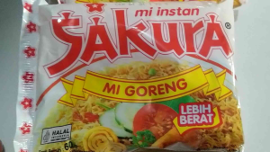 Promo 5 pcs Mie Sakura goreng / mie goreng instan