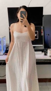Cindy Sleeveless Maxi Dress Premium Soft Linen Polka Stripe Plain & Floral Print Smocked Back with Pocket for Women