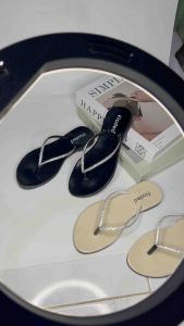 Naraciaga sandal japit slip on sandal wanita terbarru viral sandal teplek