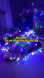 [Dài 80M] Dây đèn LED chớp đủ màu sắc cho bạn lựa chọn để trang trí nhà cửa cho ngày Lễ Tết