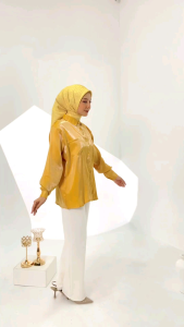 Kulsoem - Kemeja Shimmer - Kemeja atasan wanita kesual
