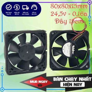 Quạt tản nhiệt Nidec 245v 016a 8cm (80x80x15) chính hãng mới