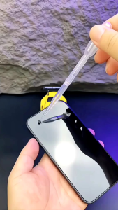 Paket 3in1 Tempered Glass Privacy REALME C75 Pelindung Layar Anti Gores Ceramic Spy Full Layar Screen Protector Anti Pecah Anti Intip