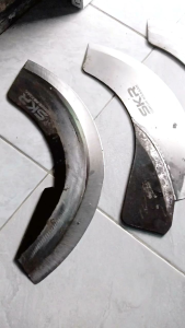 pisau rm2.pisau rajang D2 baja Jerman super tajam